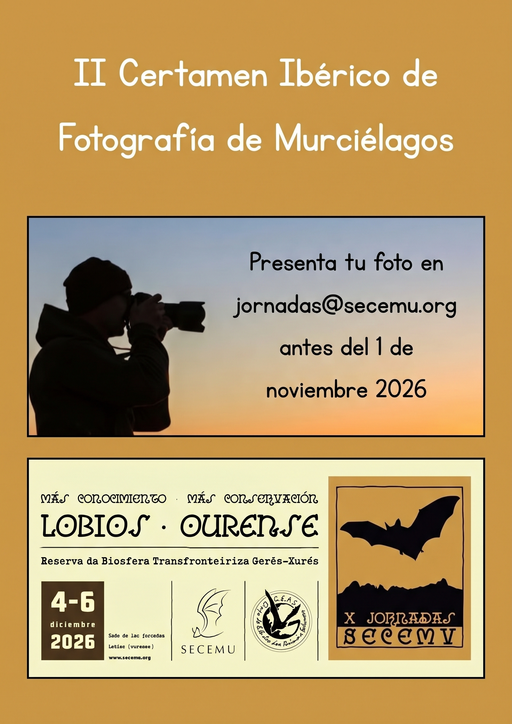 II Certamen Ibérico de Fotografía de Murciélagos ampliacion